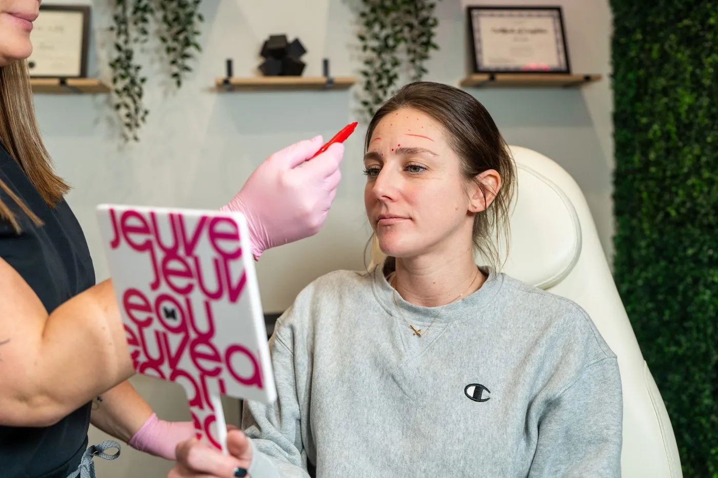 A beauty makeover at Raw Glo Med Spa in Waukesha, WI