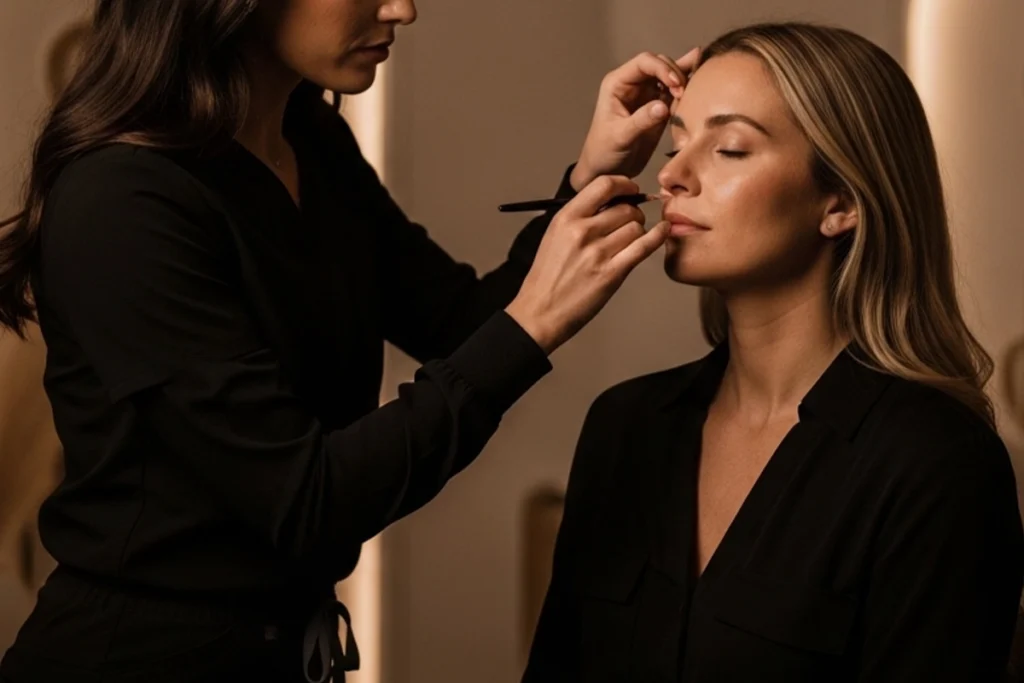 Calm boutique med spa interior for Oconomowoc clients